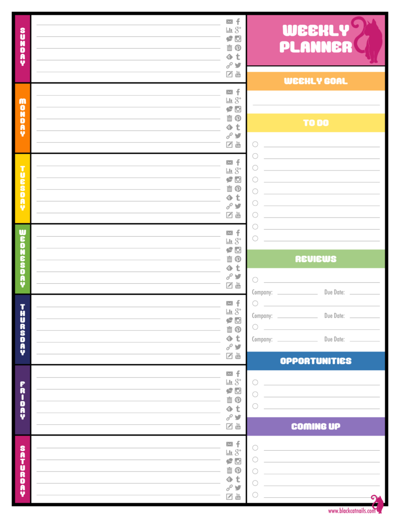 Weekly Calendar Template Word inside One Week Calendar Template Word