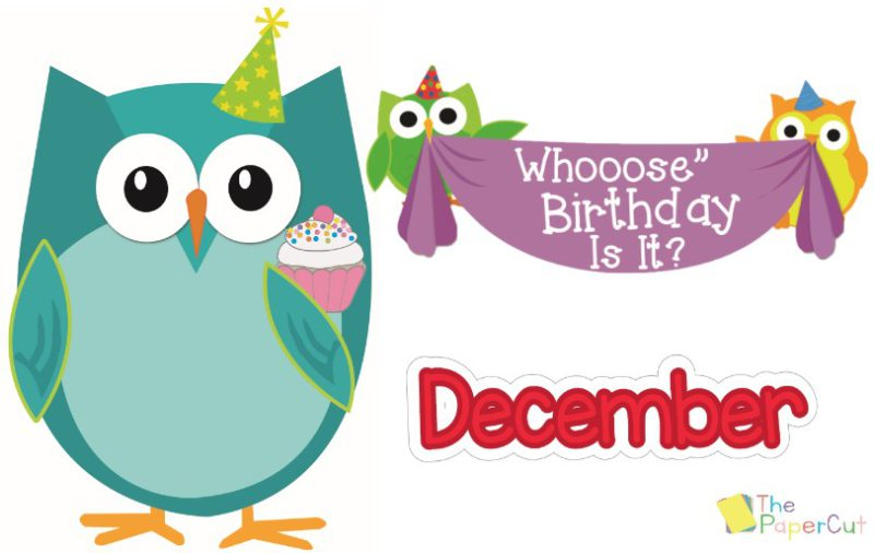 12 Owl&#039;S Birthday Chart Incl Month Banners  Teacha! within Owl Birthday Chart