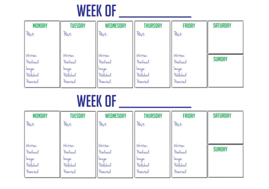 2 Week Printable Calendar :Free Calendar Template throughout Printable Calendar Two Weeks