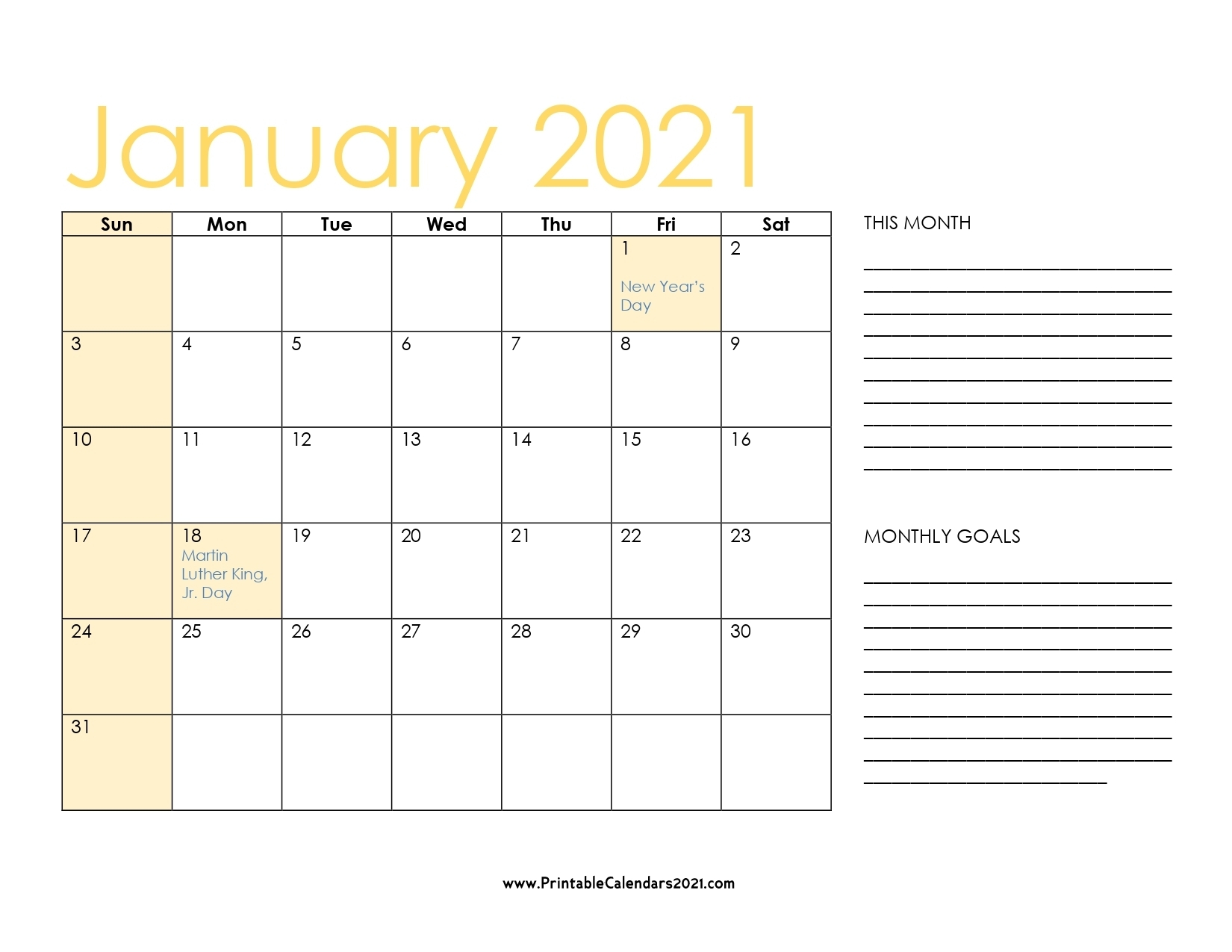 2021 Lined Calendar Printable | Month Calendar Printable in 2021 Lined Monthly Calendar Printable