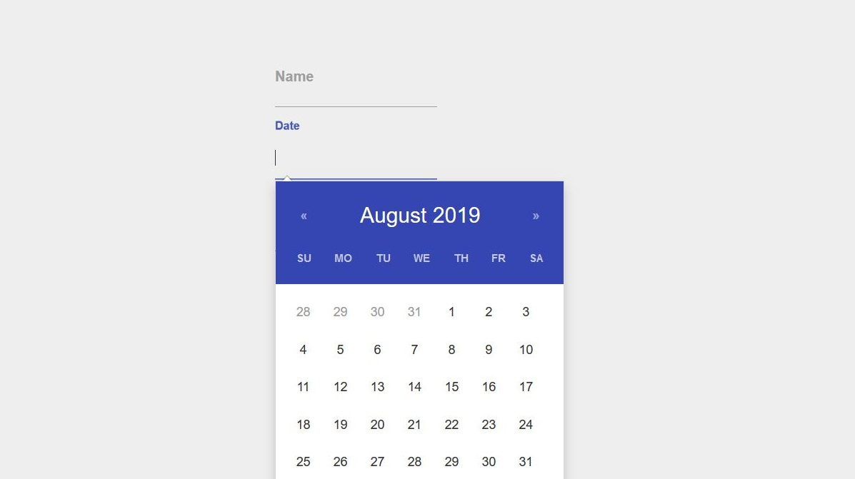 36 Get Date From Datepicker Javascript  Javascript Overflow with regard to Java Swing Calendar Date Picker