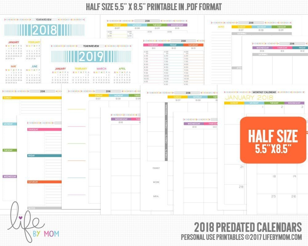 5.5 X 8.5 Calendar Printable  Example Calendar Printable with 5.5 X 8.5 Calendar Printable