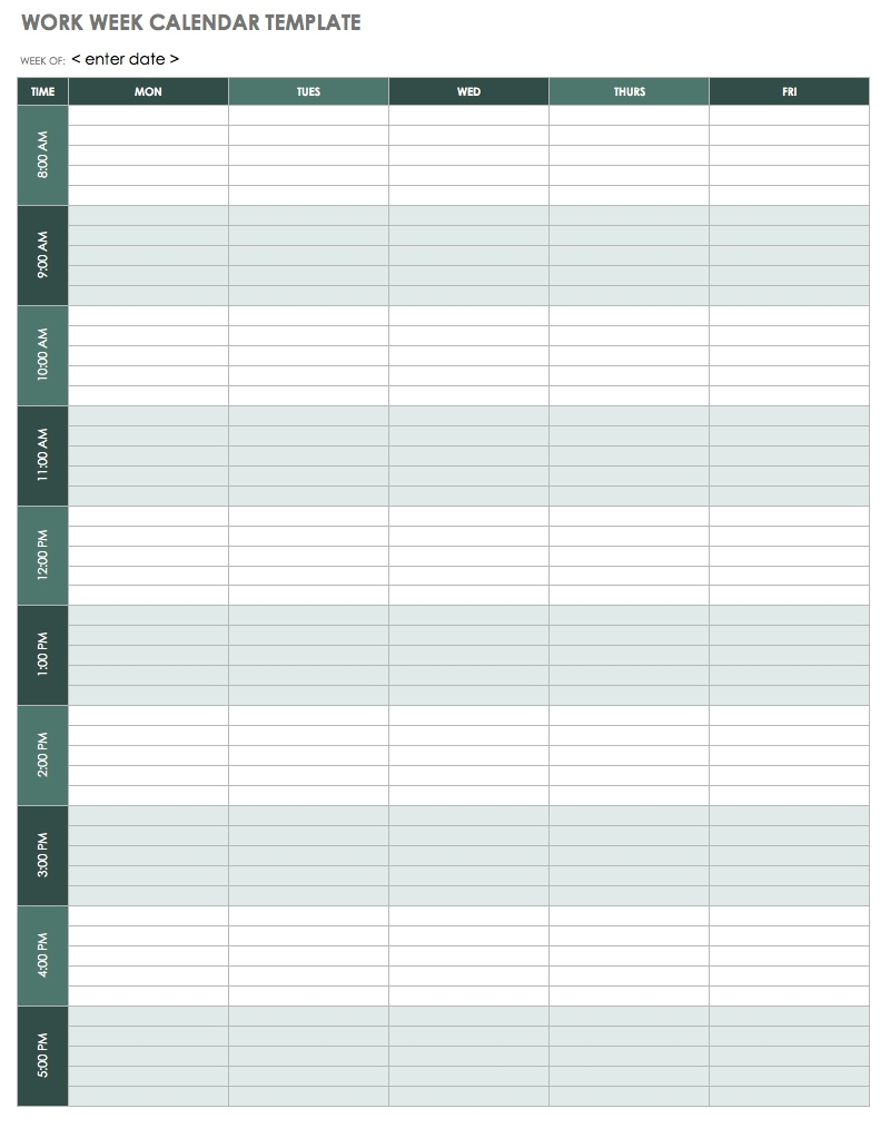 5 Day Weekly Timetable Blank 6 Periods  Calendar within 5 Day Week Calendar