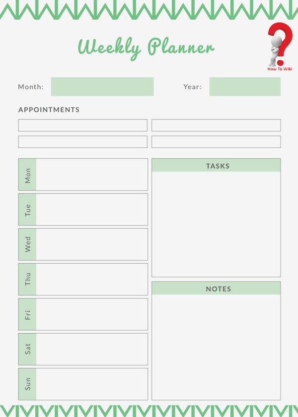 5+ Free Printable Weekly Plannercalendar Template | How inside 5 Day Week Planner Template