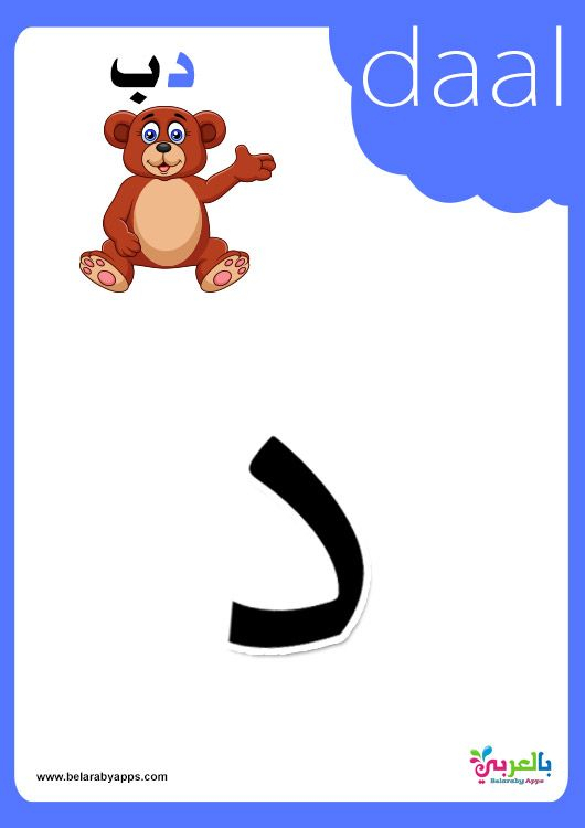 Arabic Alphabet Flashcards With Pictures ⋆ بالعربي نتعلم within Arabic Flashcards Printable
