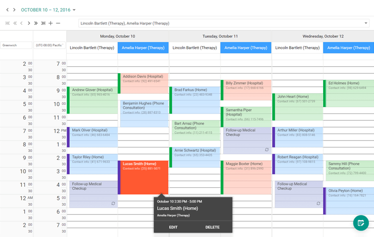 Asp Scheduler And Calendar For Web Forms &amp; Mvc in Asp.net Mvc Multi Calendar