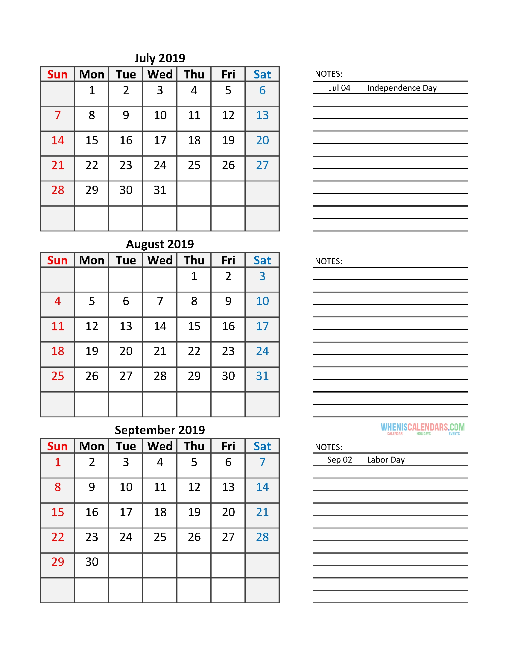 Blank 3 Month Calendar 2020 Printable | Calendar Template for Free Printable Calendar 2021 3 Month Per Page
