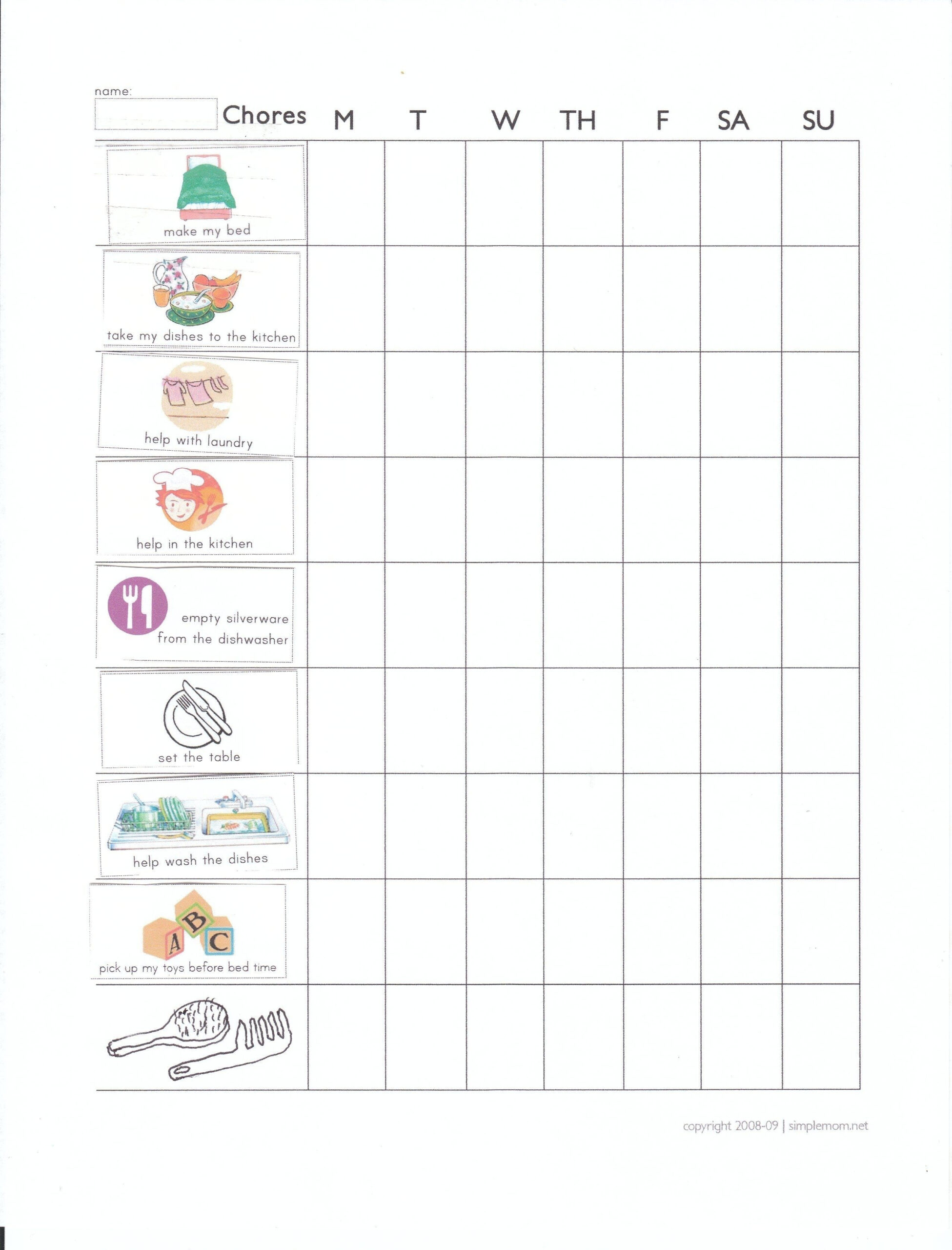 Blank Chore Calendar Printable Week Day 5 | Blank Calendar with regard to Blank 5 Week Calendar