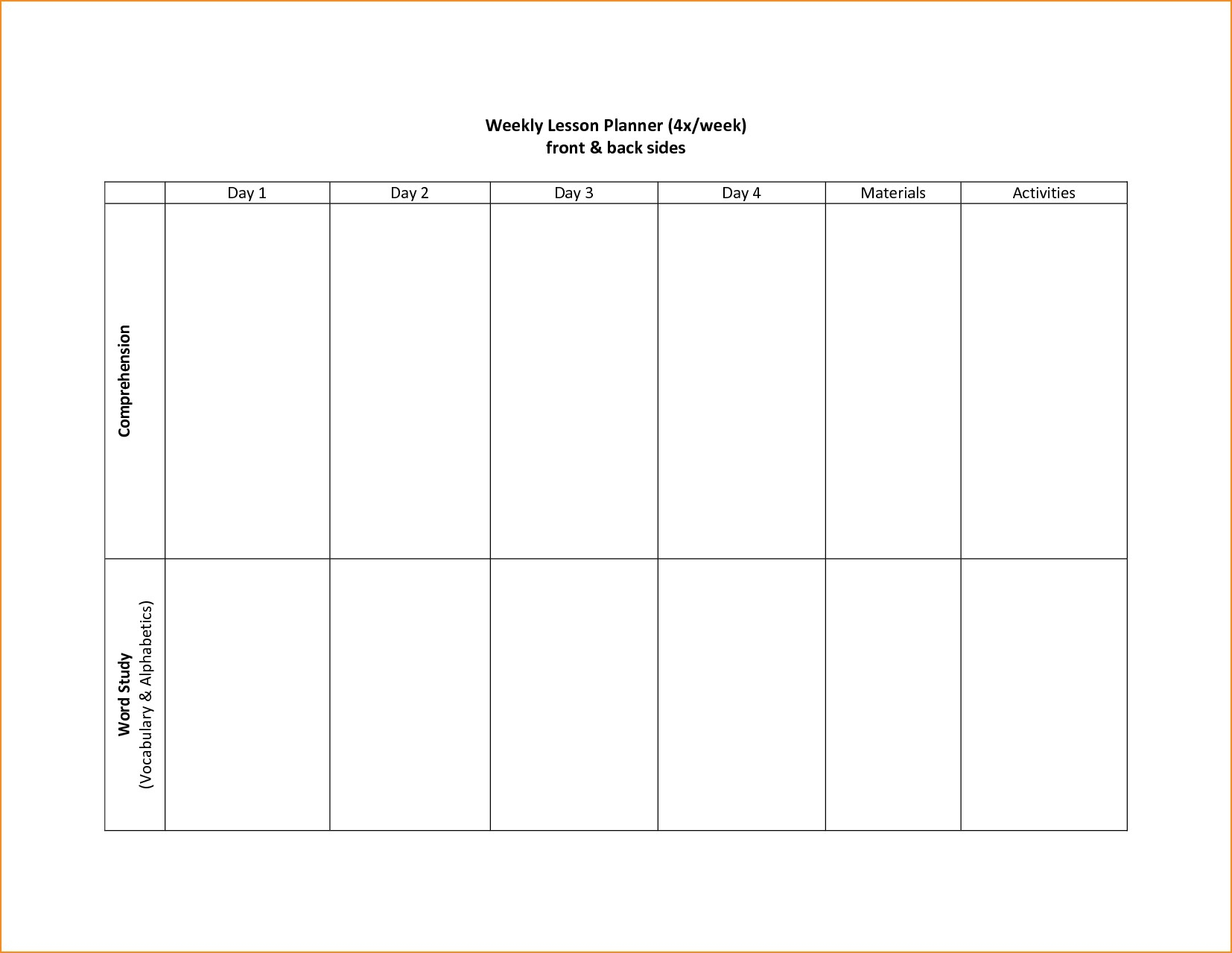 Blank Two Week Schedule Template  Calendar Inspiration Design regarding Two Week Calendar Template