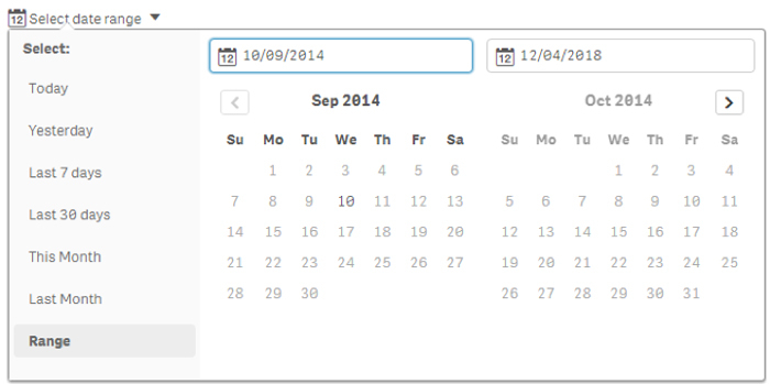 Date Picker To Filter Date Field  Clearpeaks pertaining to Qlik Sense Data Picker Add Date Field