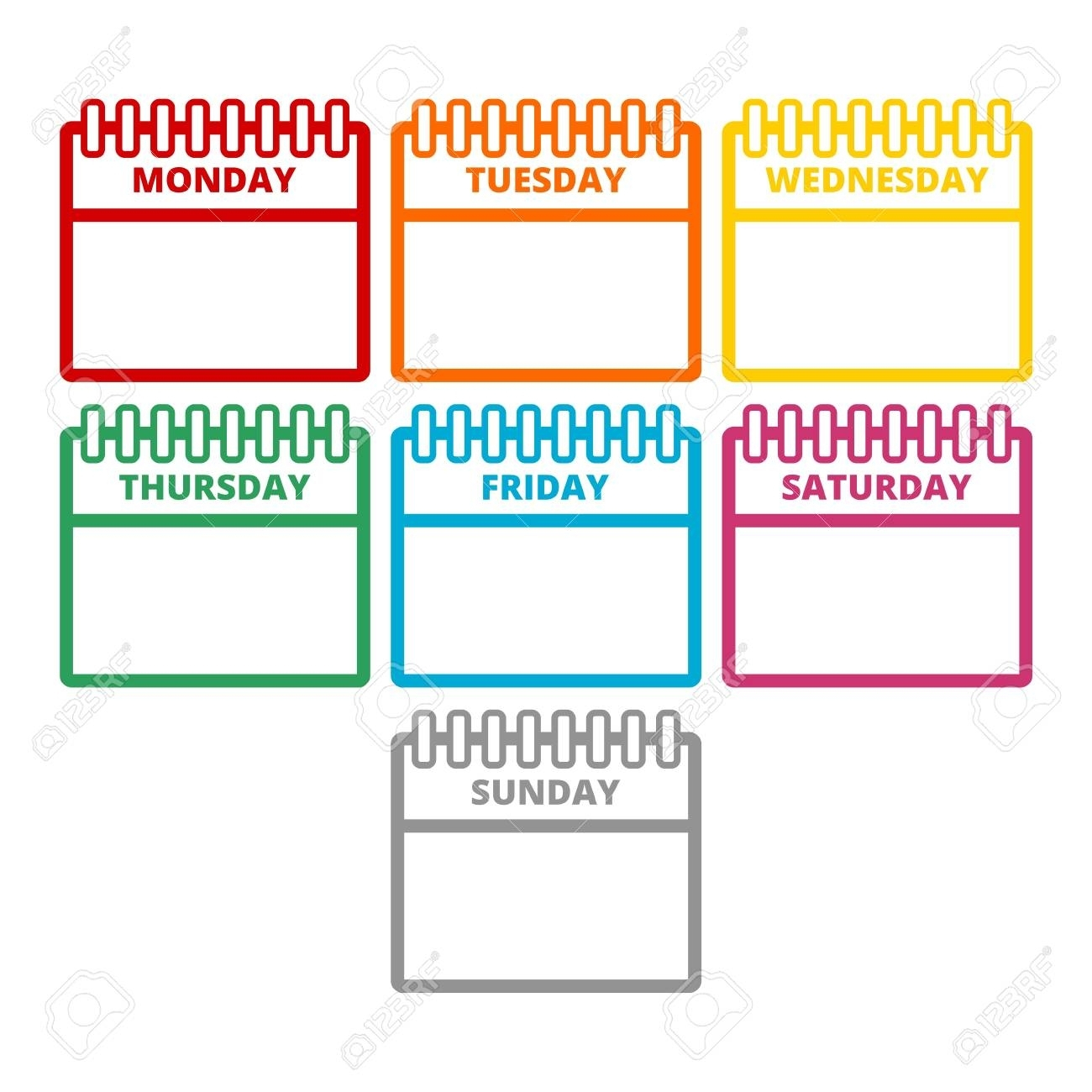 Days In A Calendar Week | Month Calendar Printable with Printable Calendar Weekdays Only