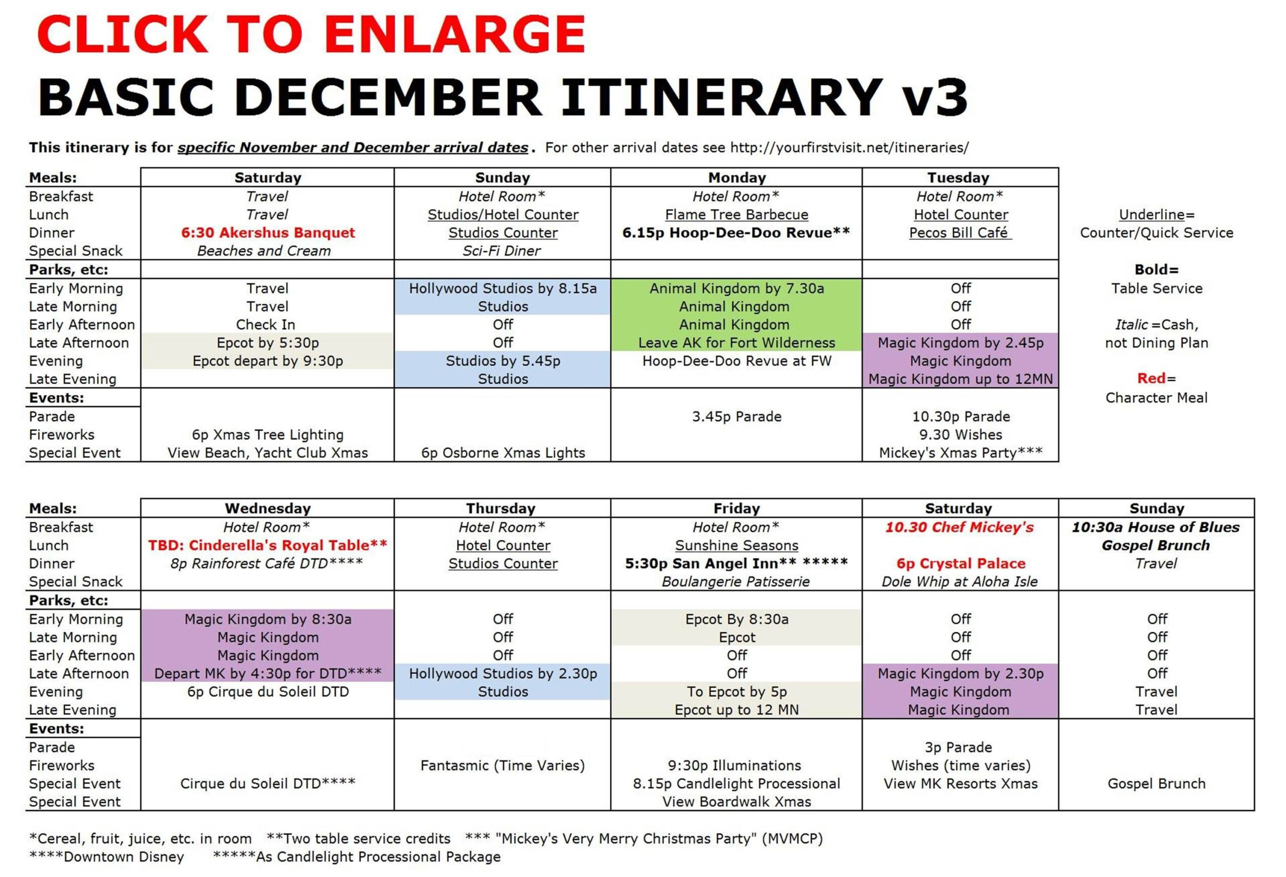 Disney Free Itinerary Template | Calendar Template Printable pertaining to Disney World Itinerary Template Free