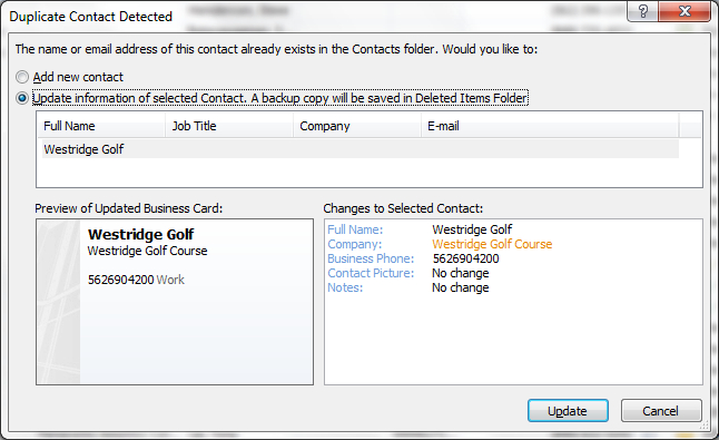 Easy Merge Duplicate Contacts In Outlook  Thoughts &amp;&amp; Code throughout Redmine Outlook Add-In