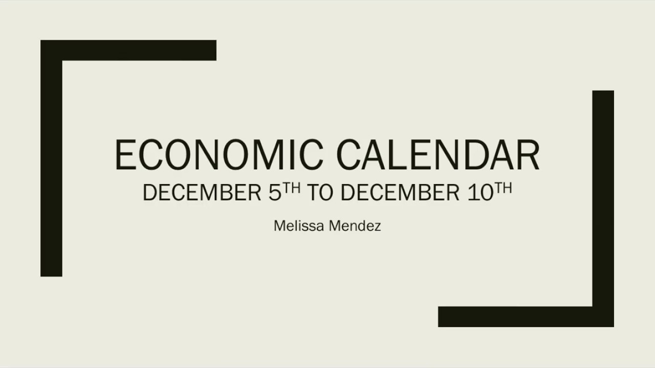 Economic Calendar Part 1  Youtube regarding Bloomberg Economics Calendar