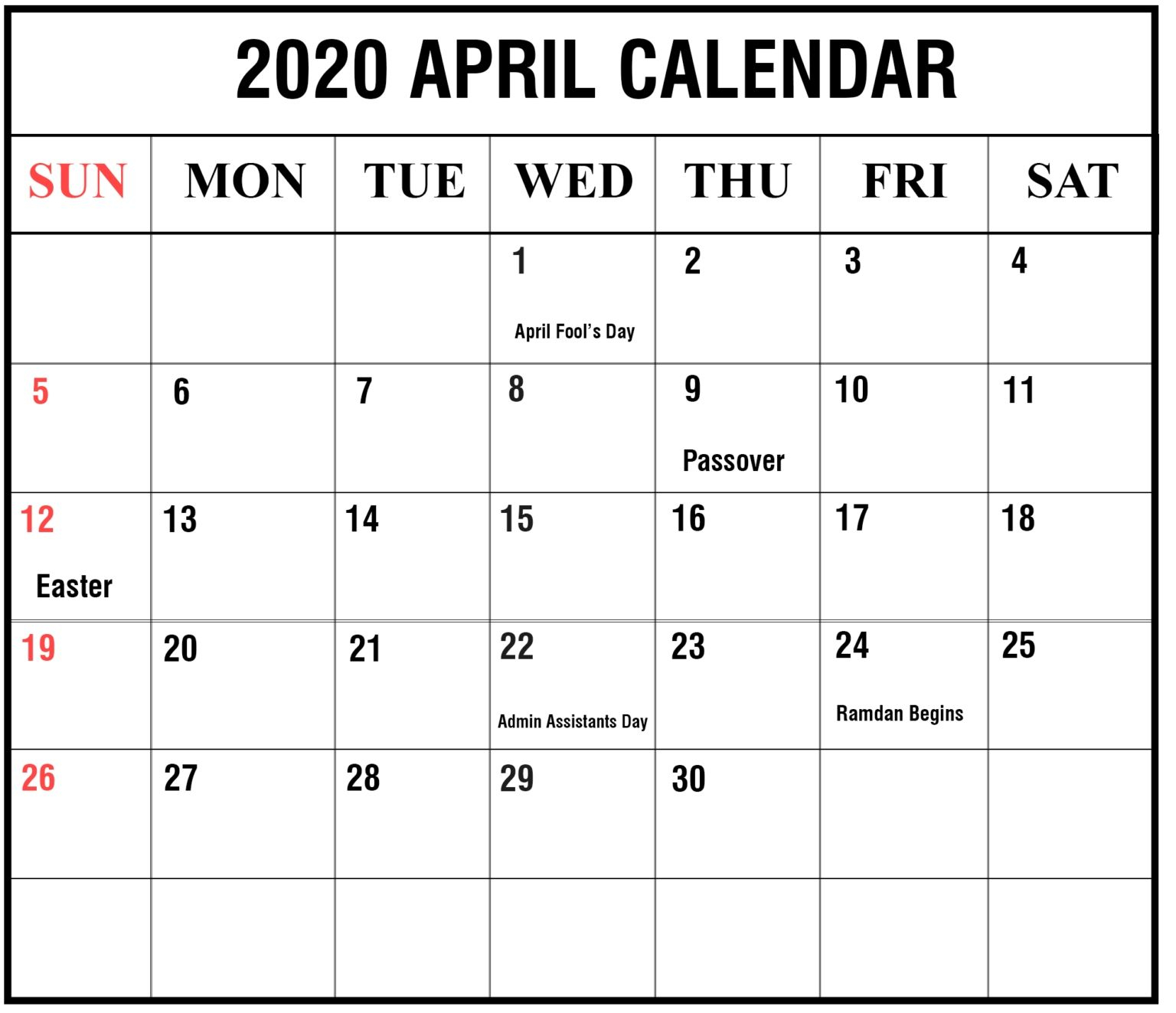 Effective Calendar 2 Week Block Printable Free April throughout Printable Calendar Two Weeks