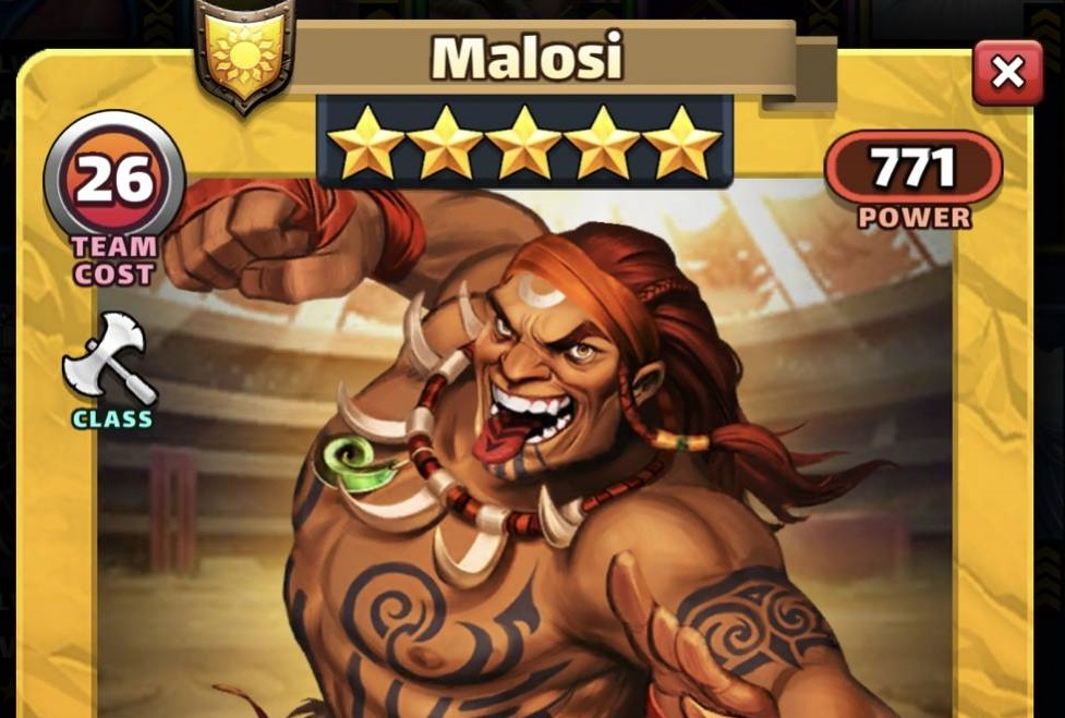 Empires And Puzzles Malosi  Malosi Hero Review throughout Empires And Puzzles Calendar September 2021
