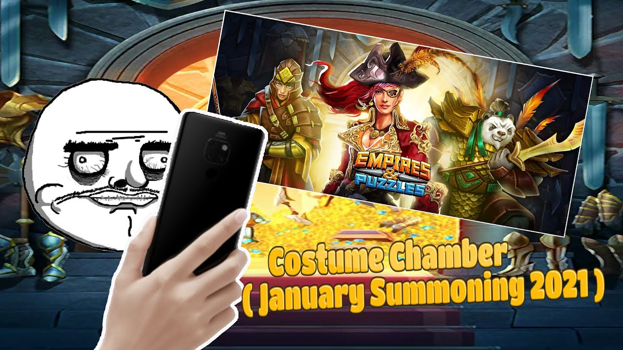 Empires &amp; Puzzles  Costume Chamber (January Summoning pertaining to Empires Puzzles December 2021 Calendar