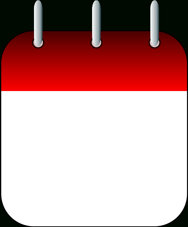 File:blank Calendar Page Icon.svg  Wikipedia intended for Calendar Icon Transparent Background