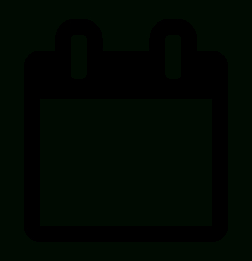 File:calendar Icon 2.Svg  Wikimedia Commons intended for Calendar Icon Transparent Background