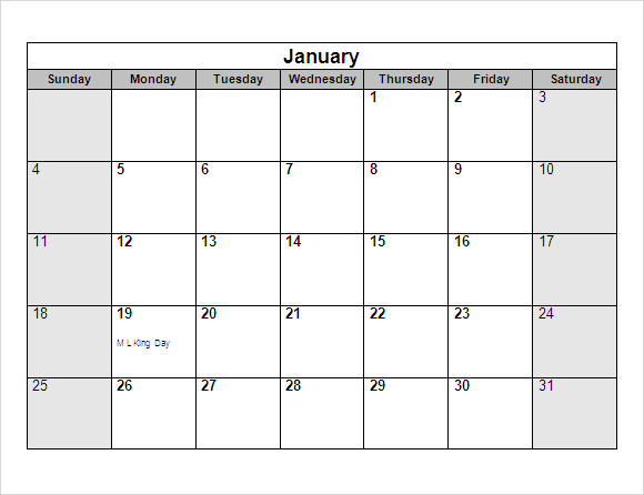 Free 12+ Sample Yearly Calendar Templates In Google Docs intended for Blank Calendar Word Template