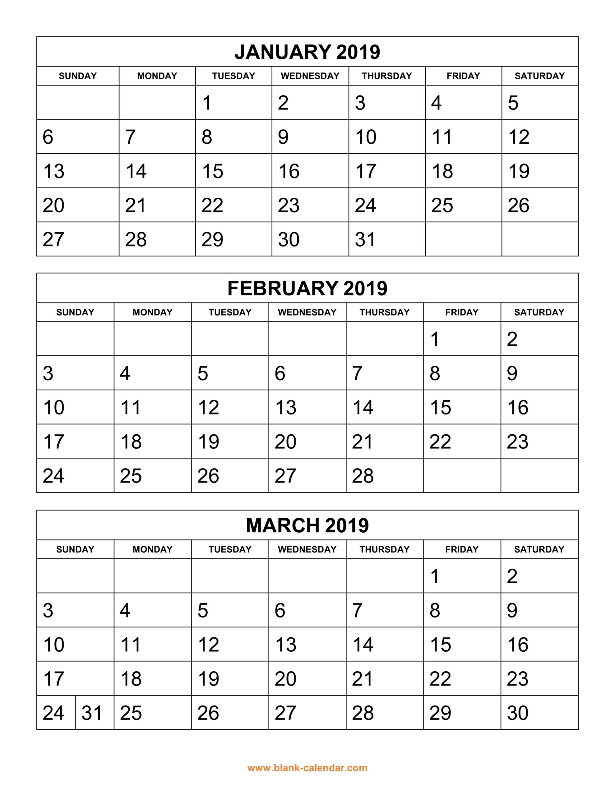 Free 2020 Printable Calendars 2 Months Per Page | Example inside Free Printable Calendar 2021 3 Month Per Page