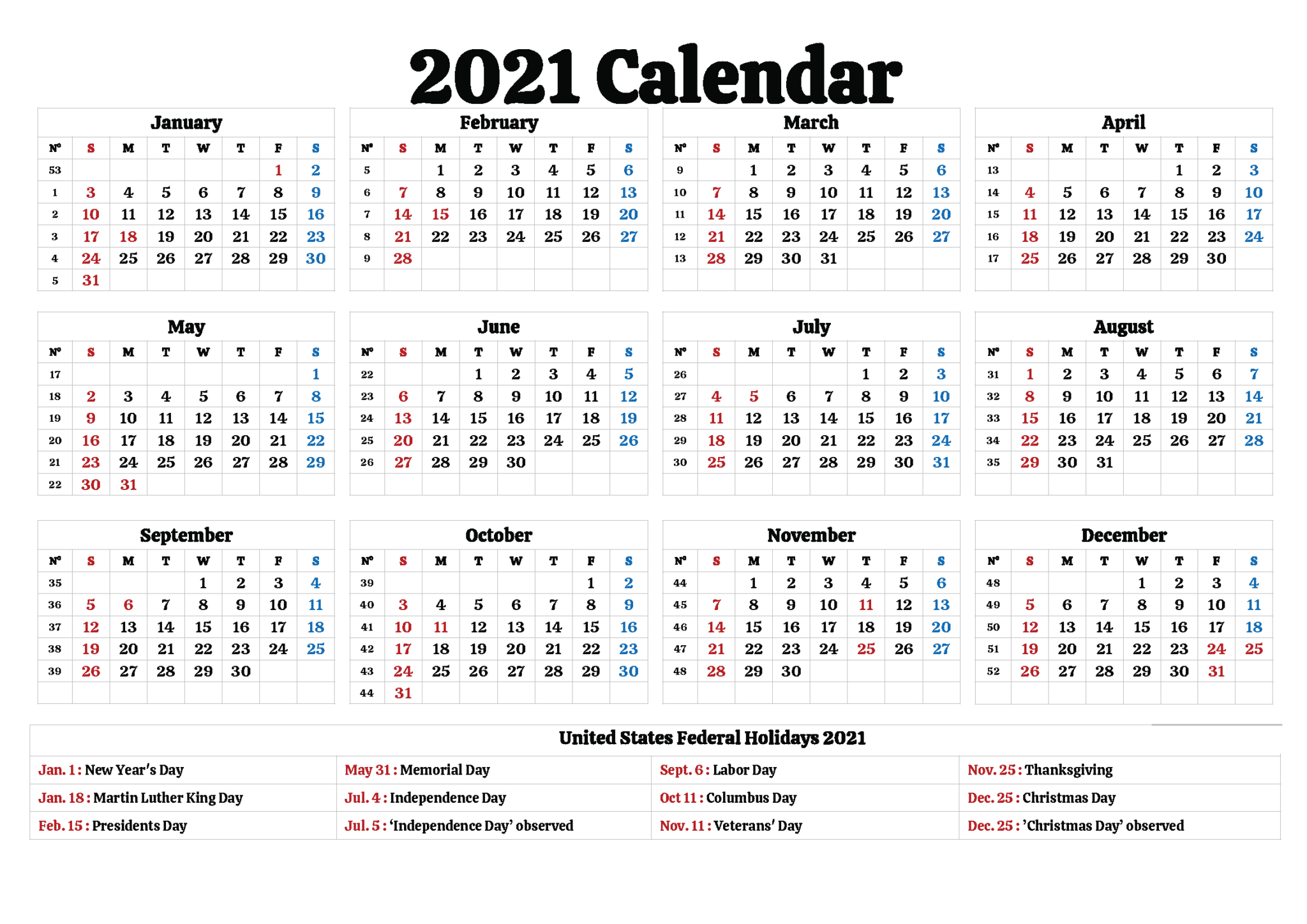 Free 2021 California Printable Calendar With Holidays [Pdf pertaining to Calendar 2021 With Holidays