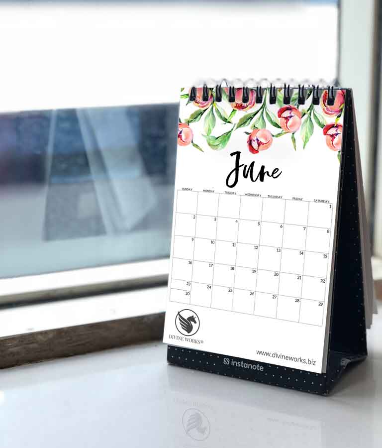 Free Calendar Mockup At Divine Works | Free Calendar within Photoshop Calendar Script