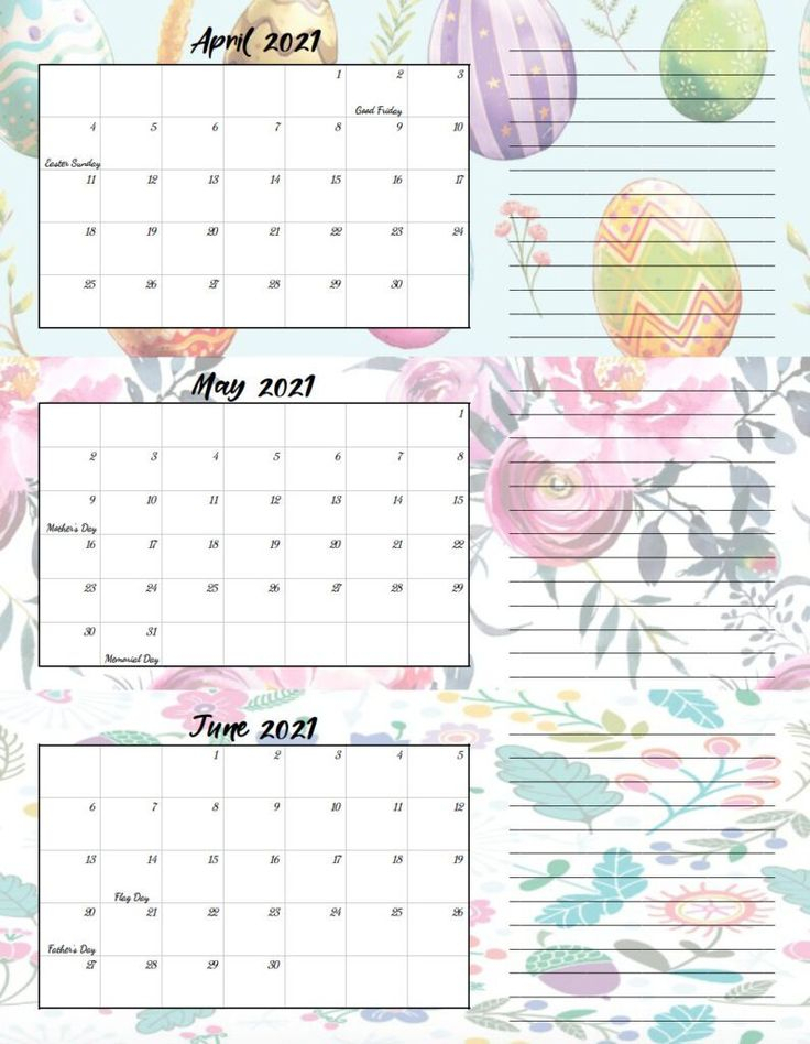 Free Printable 2021 Quarterly Calendars With Holidays: 3 intended for Free Printable 3 Month Calendar 2021