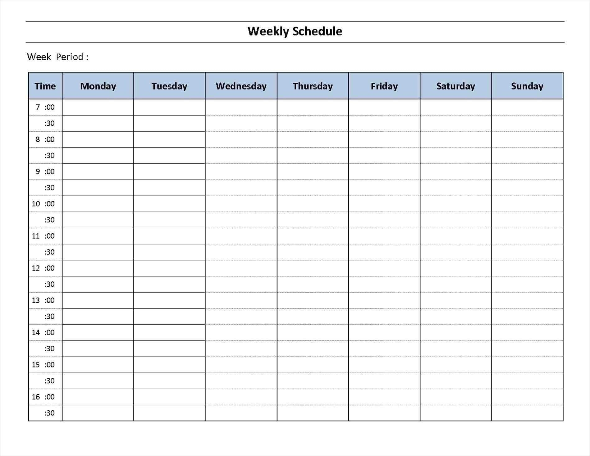 Free Printable 7 Day Weekly Calendar | Calendar Printables regarding 7 Day Calendar Printable