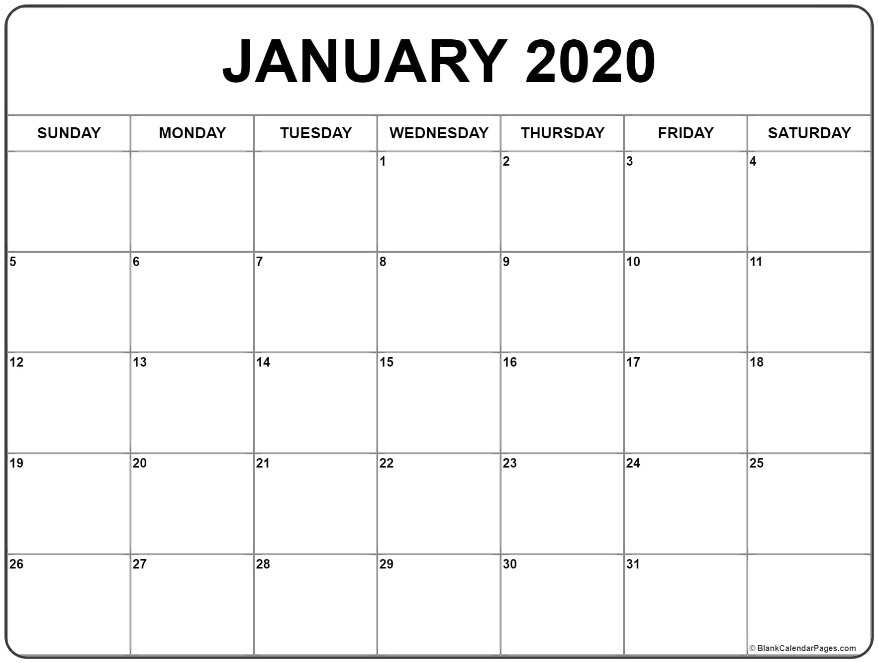 Free Printable Calendars 2020 Waterproof  Calendar with regard to Waterproof Paper Printable Calendar