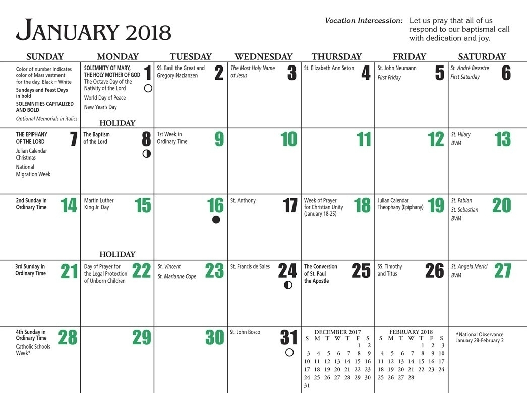 Free Printable Catholic Liturgical Calendar 2021  20 regarding Catholic Calendar 2021 Poster