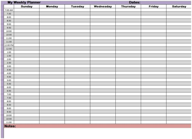 Free Printable Daily Calendar With Time Slots  Template regarding Printable Daily Calendar With Time Slots
