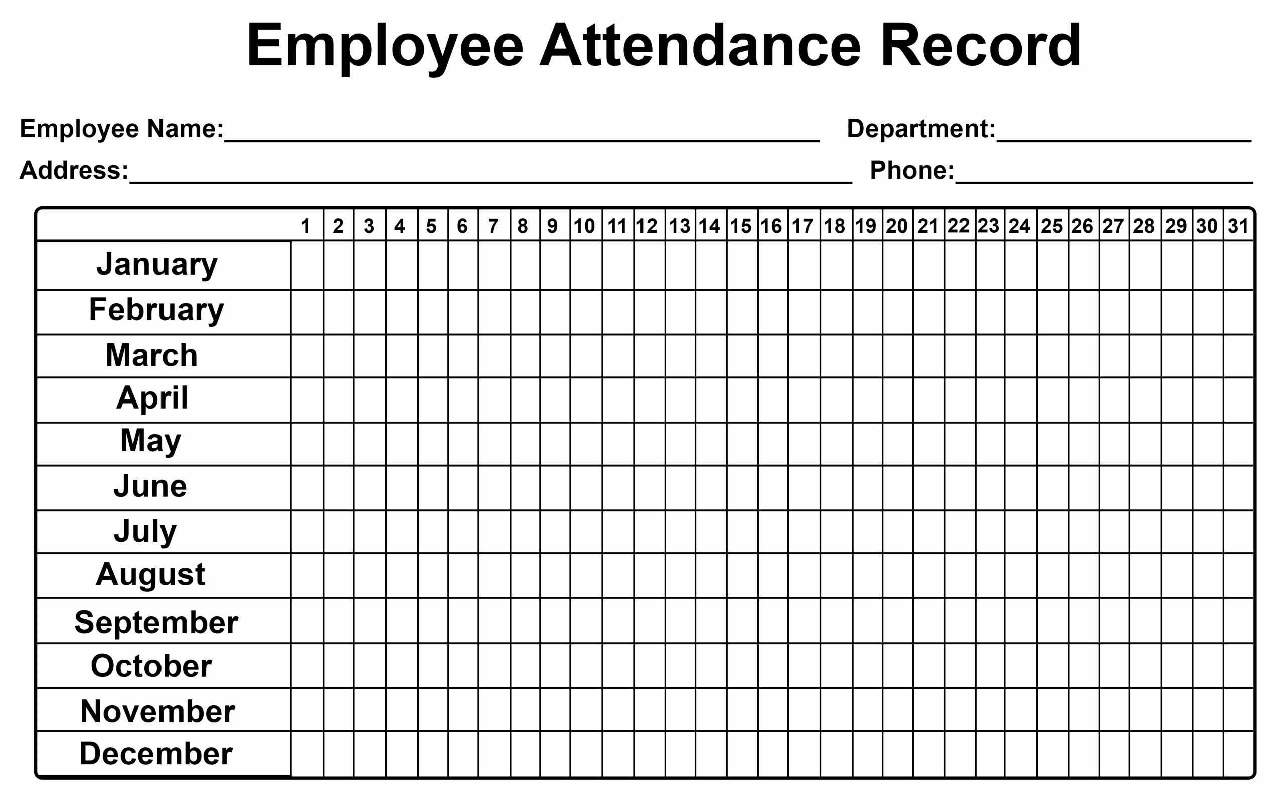 Get 2020 Absentee Calendar | Calendar Printables Free Blank regarding Deployment Countdown Calendar Excel