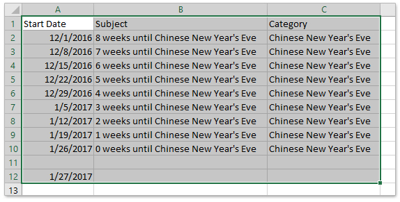 How To Create A Countdown (Clock) Calendar In Outlook? throughout Outlook Calendar Countdown