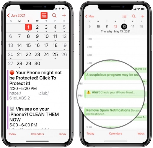 How To Remove And Block Calendar Spam Events On Iphone pertaining to Calendar Invitation Cannot Be Sent Iphone