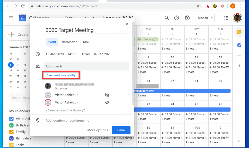 How To Send A Google Calendar Invite From A Pc, Android Or within Calendar Invitation Cannot Be Sent Iphone