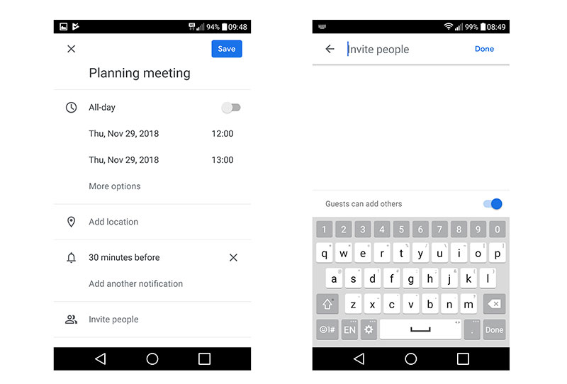 How To Send A Google Calendar Invite Quickly And Easily for Calendar Invitation Cannot Be Sent Iphone