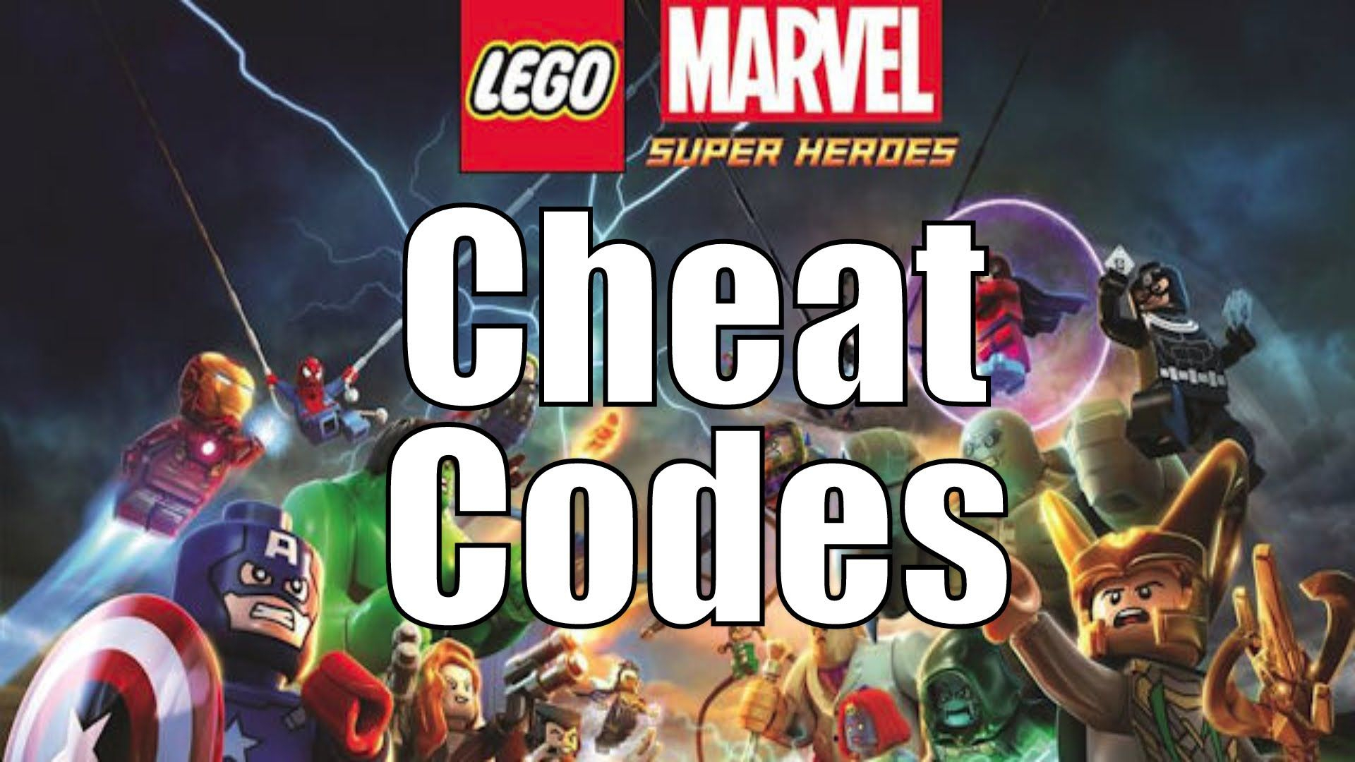 Lego Marvel Superheroes All Characters Cheat. regarding Lego Marvel Avengers Codes