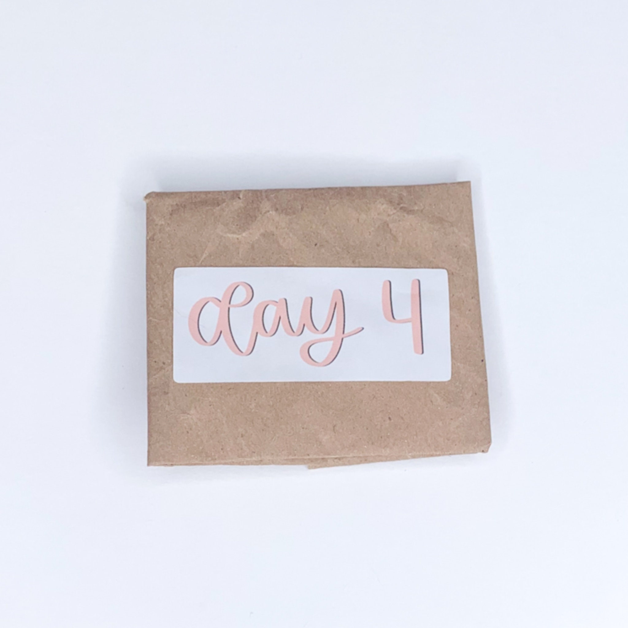 Motivational Countdown Calendar 6 Day Calendar | Etsy intended for 6 Week Countdown Calendar