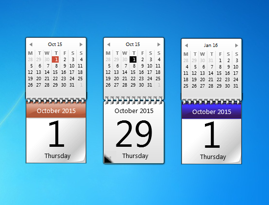 Original Calendar Windows 7 Sidebar Gadget Http regarding Windows 10 Calendar Gadget
