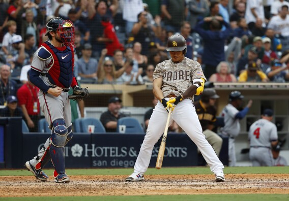 Padres Lose To Braves To Close Out Petco Park Schedule  The San Diego Uniontribune within Atlanta Braves 2021 Schedule Printable