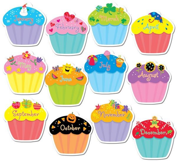 Pin On Preschool Fun pertaining to Birthday Cupcake Display Classroom