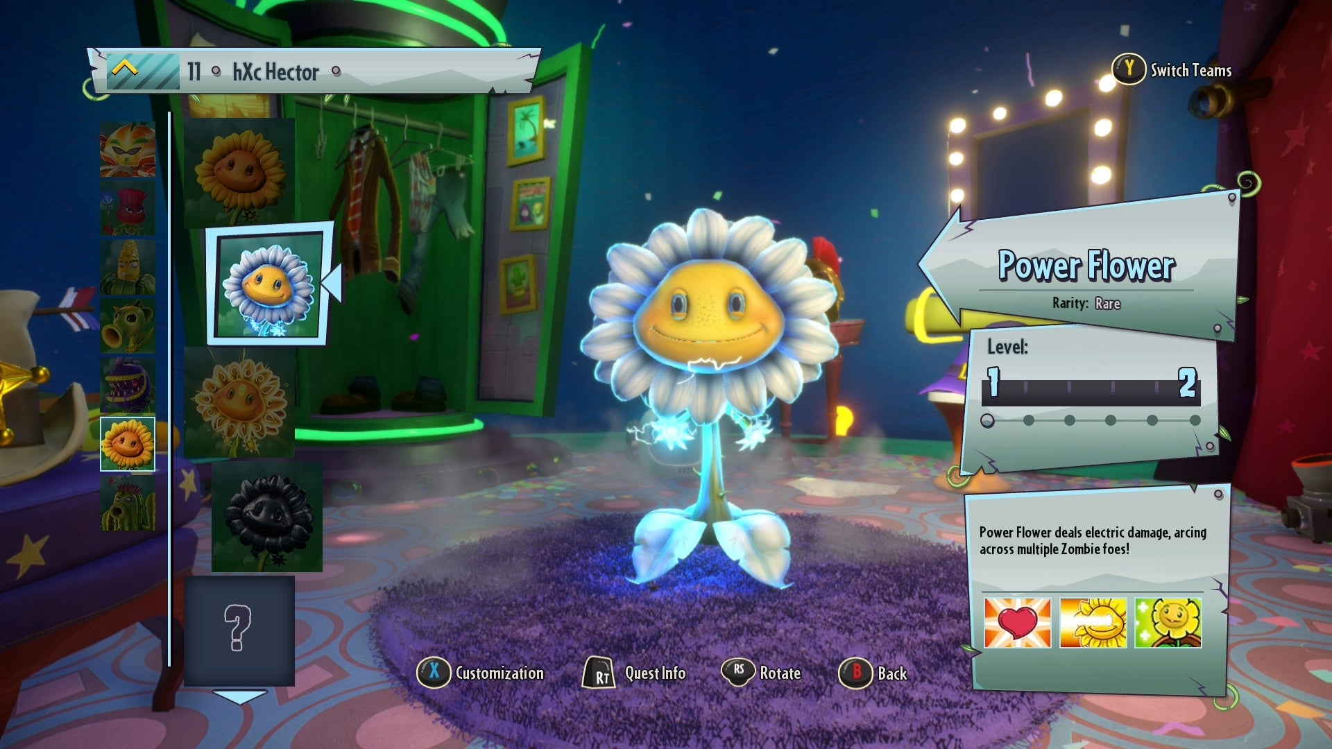 Power Flower  Plants Vs. Zombies: Garden Warfare 2 Wiki inside Plants Vs Zombies Garden Warfare 2 Event Calendar