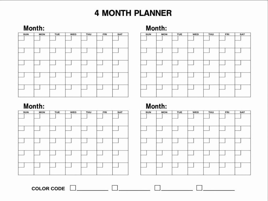 Printable Calendar 4 Months Per Page 2019 | Free Calendar with regard to Four Month Calendar Template