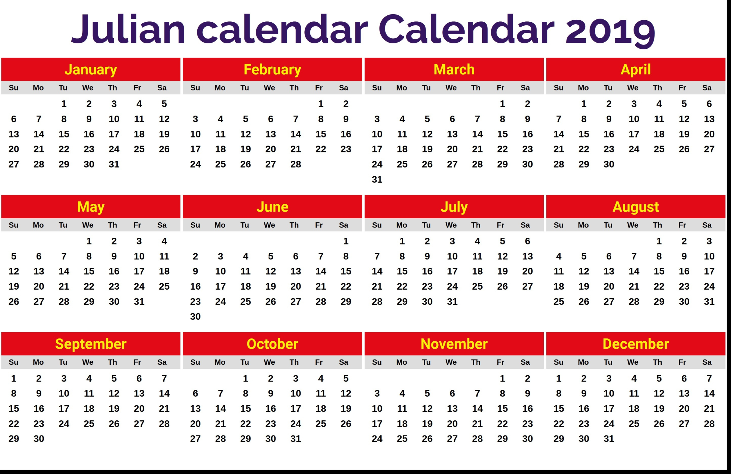 Quadax 2020 Julian Date Calendar Printable | Example throughout Julian Date Calendar 2021 Quadax