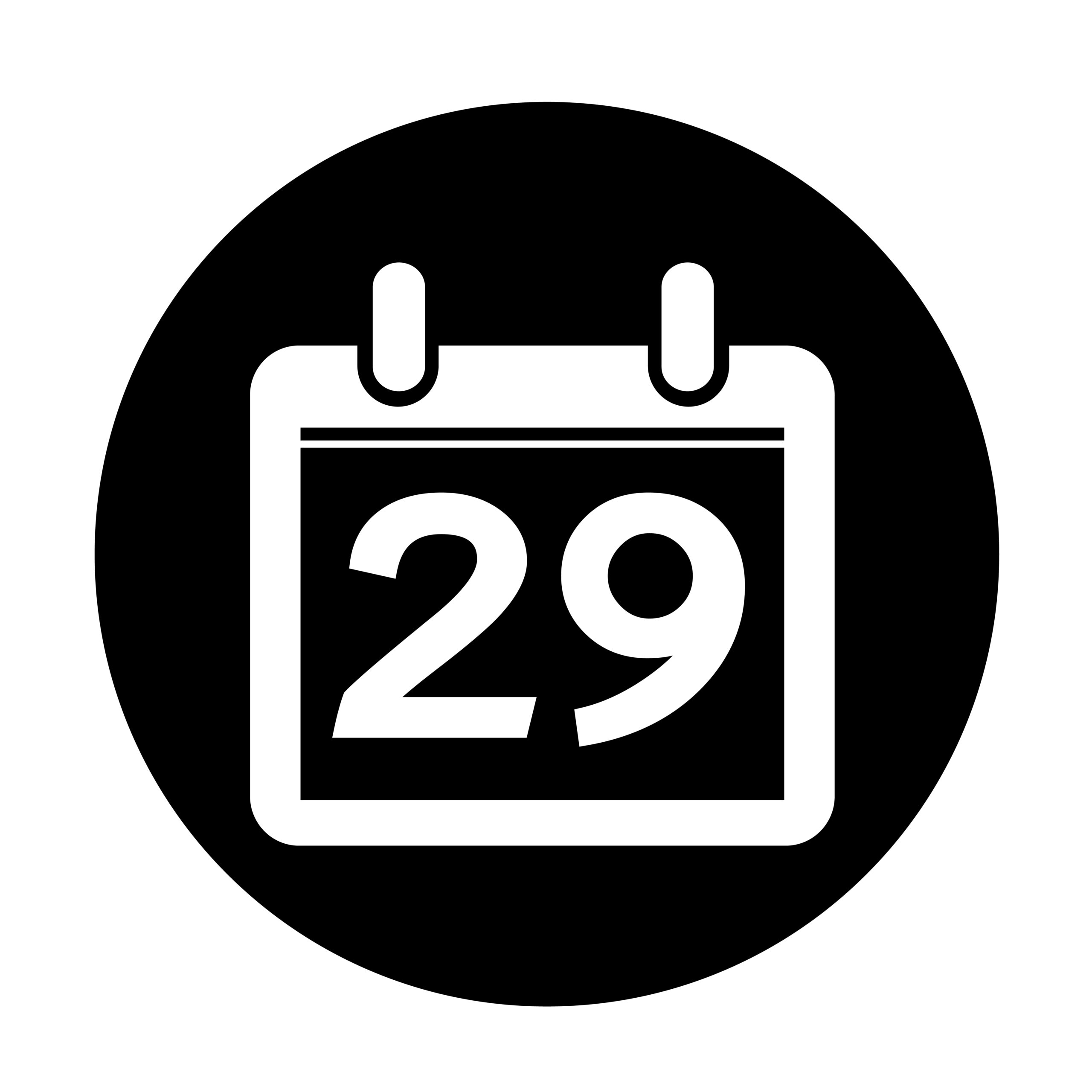 Sign Of Calendar Icon  Download Free Vectors, Clipart regarding Calendar Icon Svg