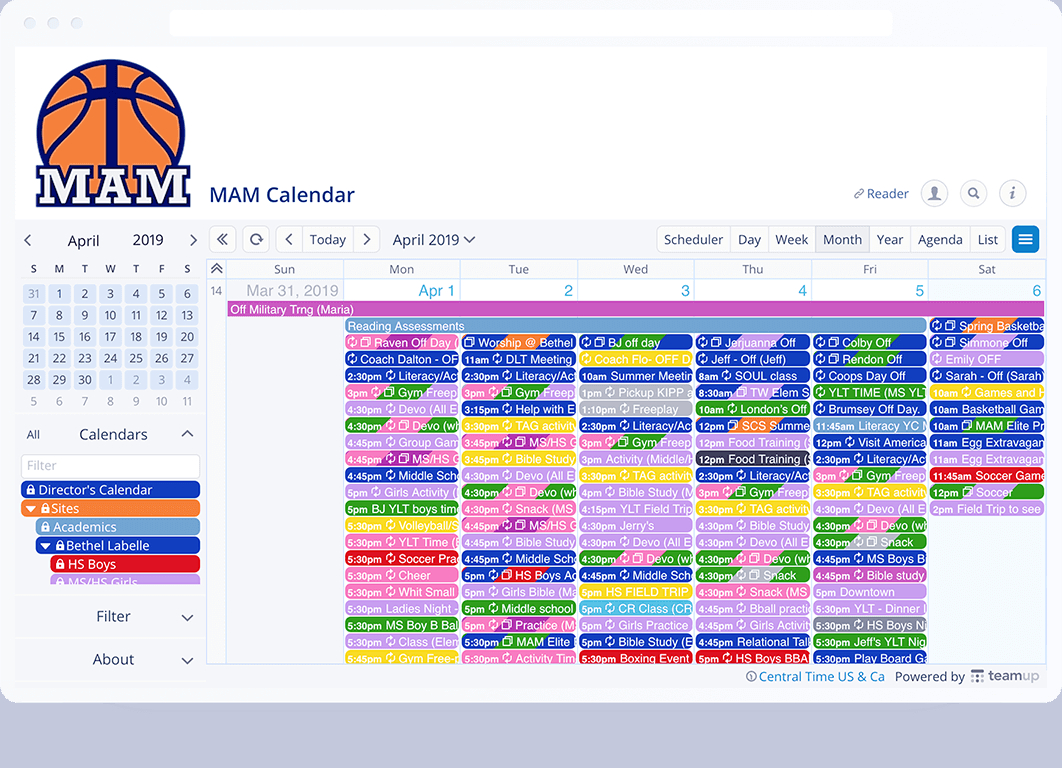 Teamup Calendar  Free Shared Online Calendar For Groups pertaining to Team Holiday Calendar