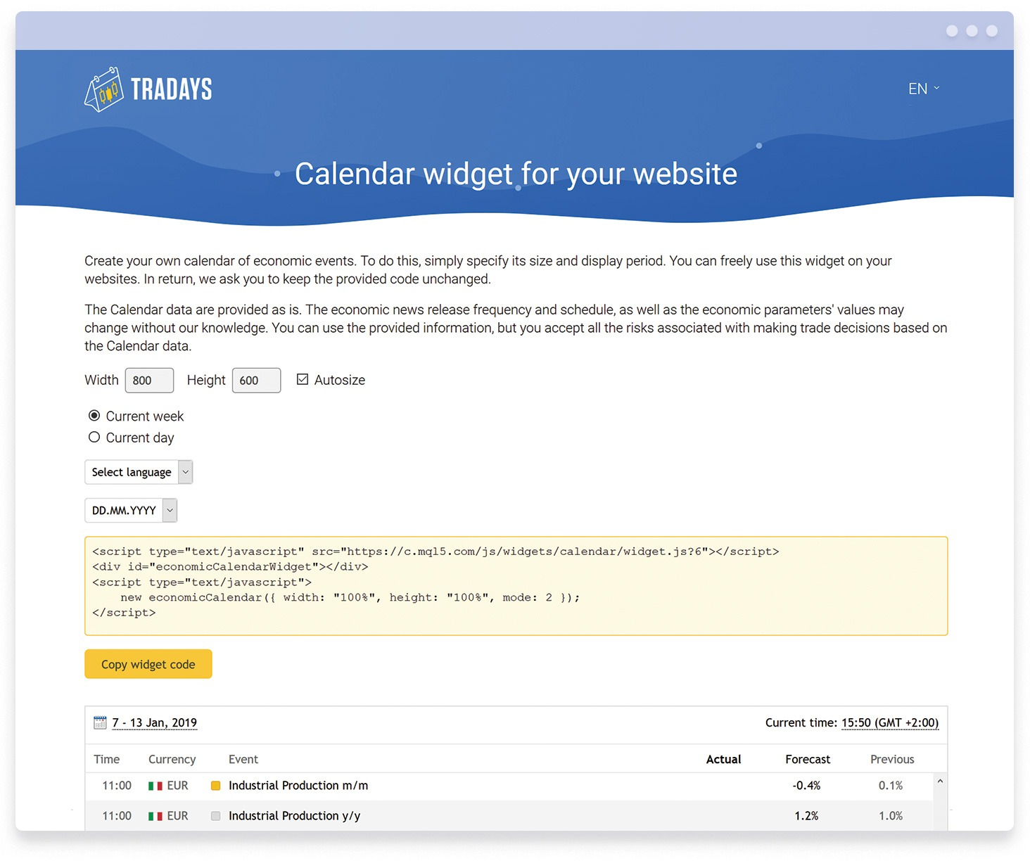 Tradays Forex Calendar | Forex Simple System for Forex Economic Calendar Myfxbook