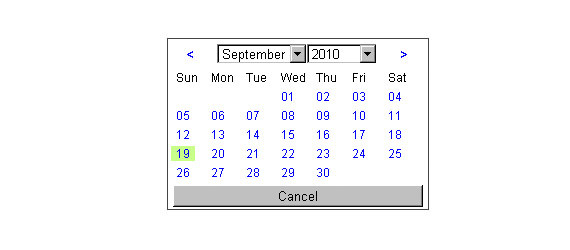 Useful Calendar &amp; Date Picker Scripts For Web Developers in Php Mysql Calendar Date Picker