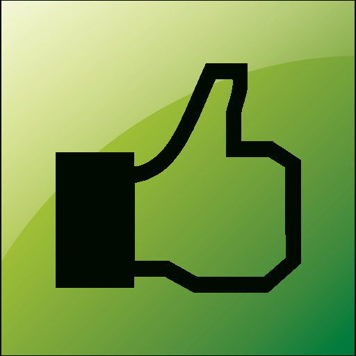 Web 2 Green Facebook Like 2 Icon  Free Web 2 Green Social with Facebook Icon Png 32X32